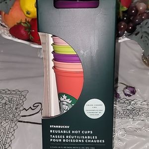 Starbucks hot cup color change lids